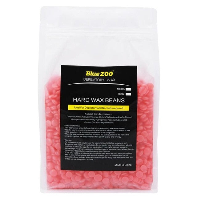 1000g  Hard Wax Beans Painless Body Hair Removal