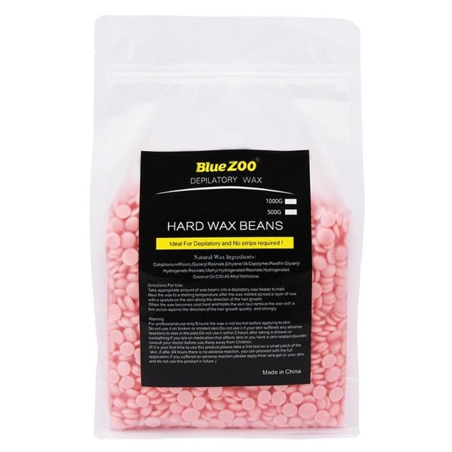 1000g  Hard Wax Beans Painless Body Hair Removal